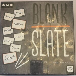 OP Blank Slate Game - Black, White, and Orange